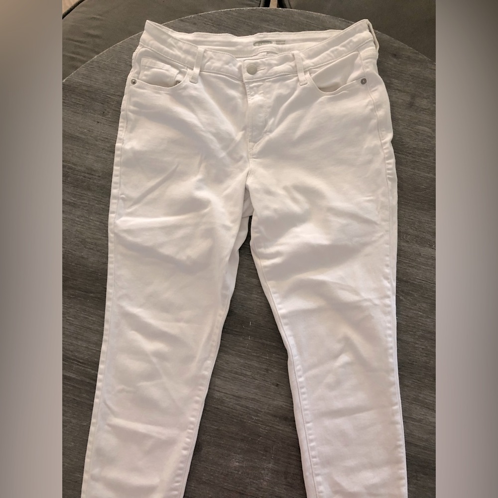White jeans